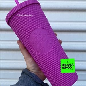 Starbucks Mexico Barney Purple Grape Matte Venti 24oz Studded Tumbler